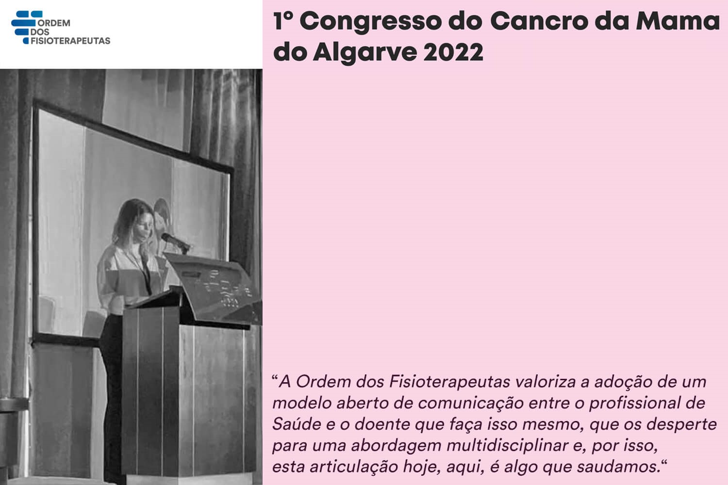1º Congresso do Cancro da Mama do Algarve 2022